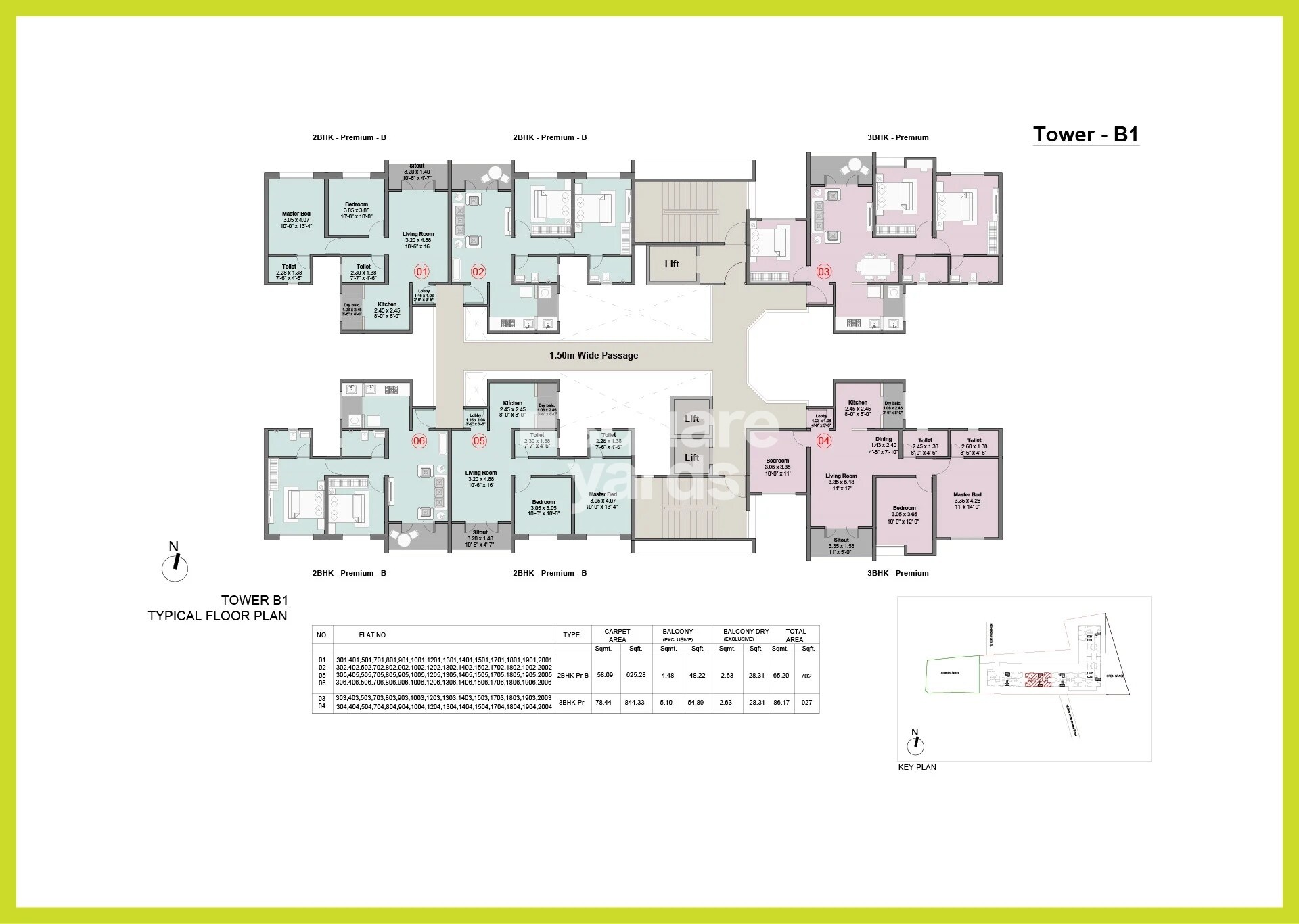 Kohinoor Famville Floor Plans 5