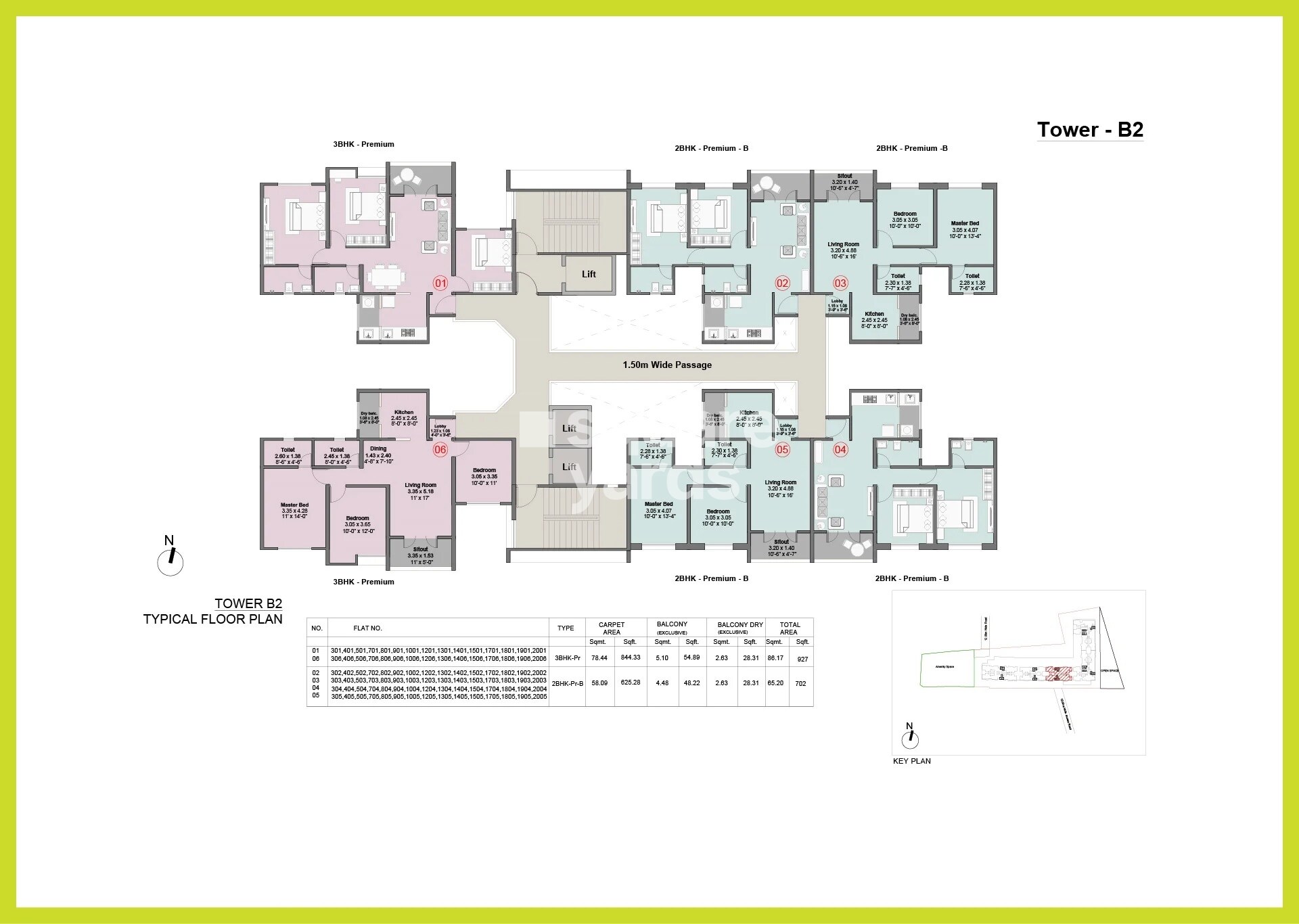 Kohinoor Famville Floor Plans 7