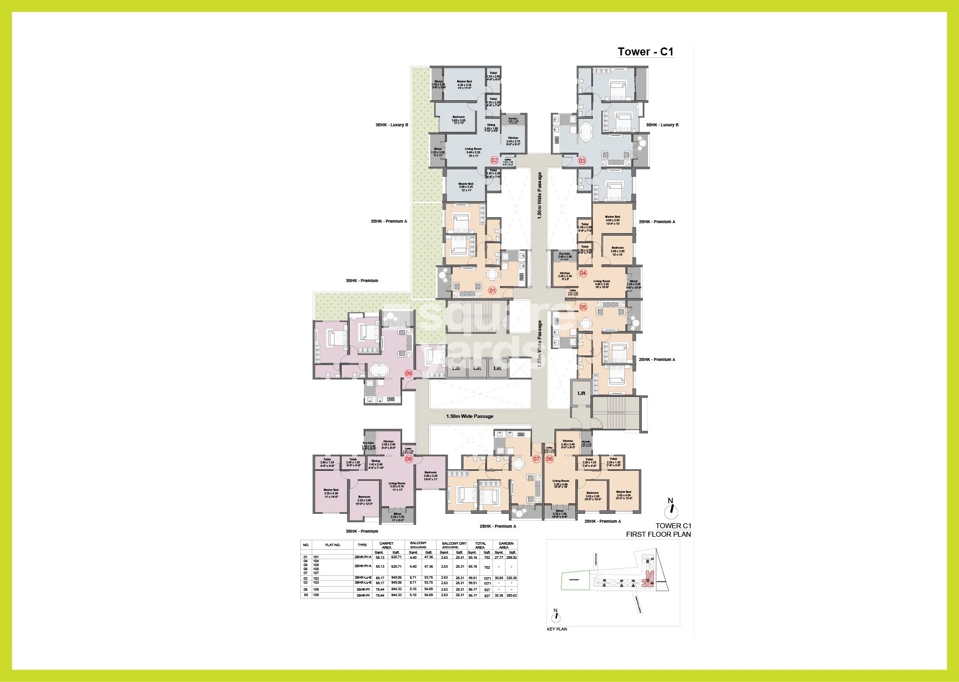 Kohinoor Famville Floor Plans 8