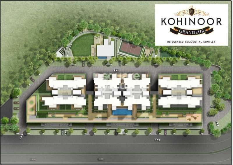 kohinoor grandeur project master plan image1