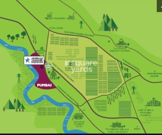 Kohinoor Group Abhimaan Location Image