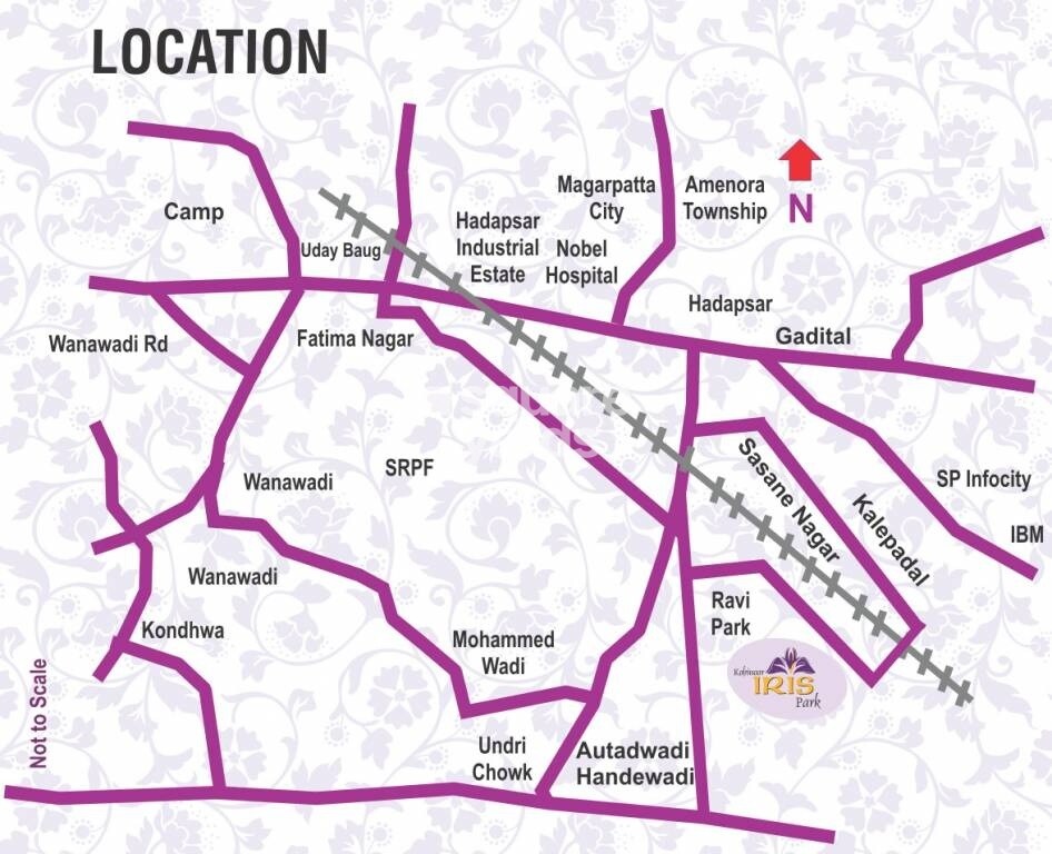 Kohinoor Iris Park Location Image