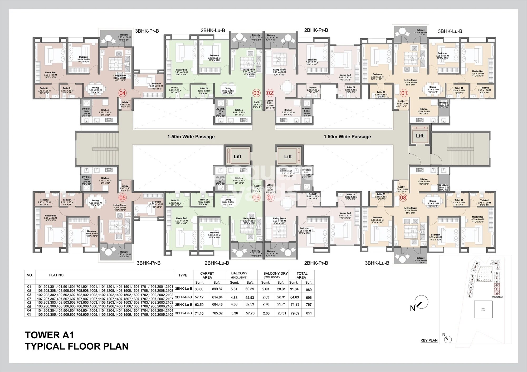 Kohinoor Kaleido Floor Plans 1