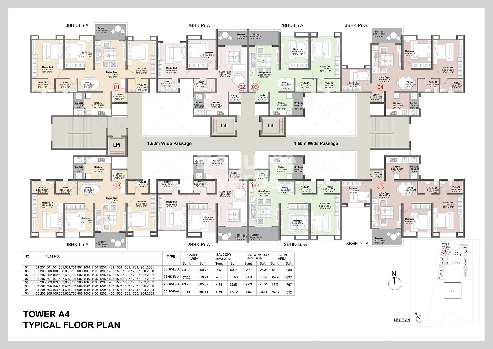 Kohinoor Kaleido Floor Plans 3