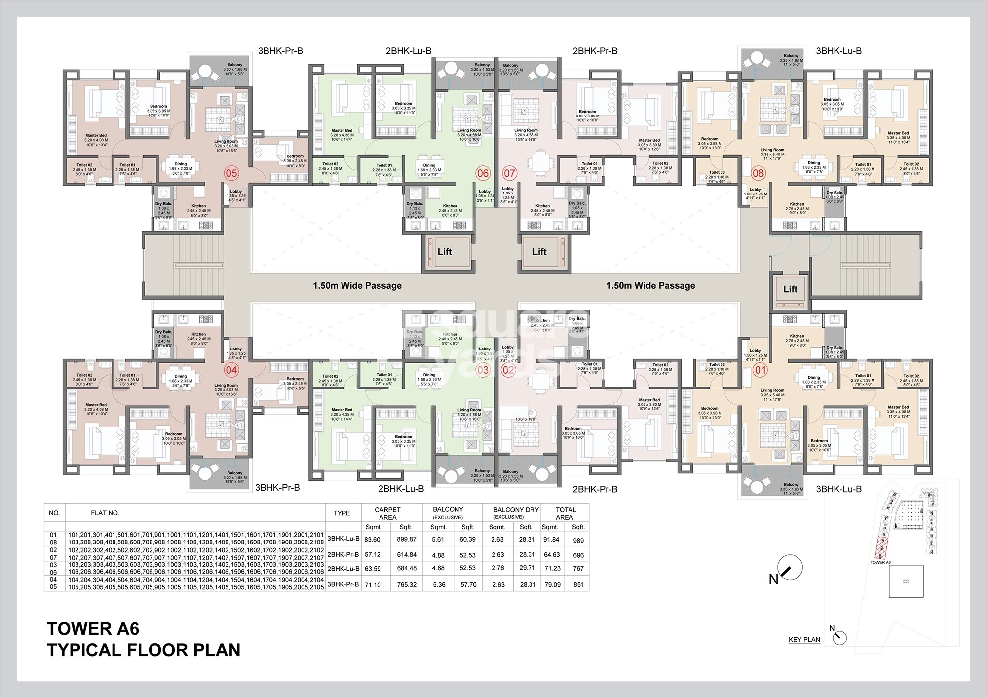 Kohinoor Kaleido Floor Plans 4