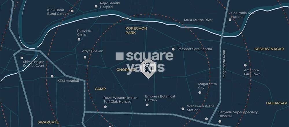 Kohinoor Presidentia Location Image