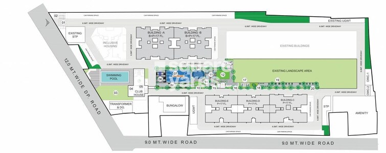Kohinoor Presidentia Master Plan Image