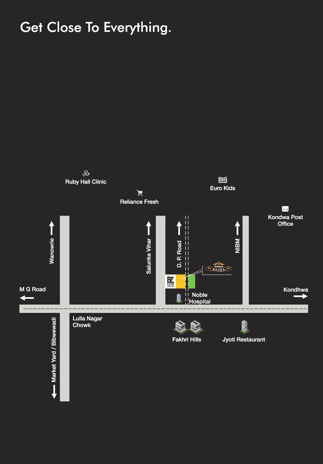 Kohinoor Reina Location Image