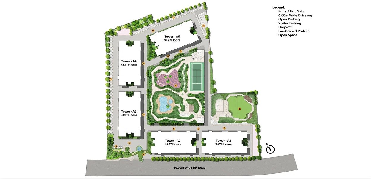 Kohinoor Riverdale Master Plan 1