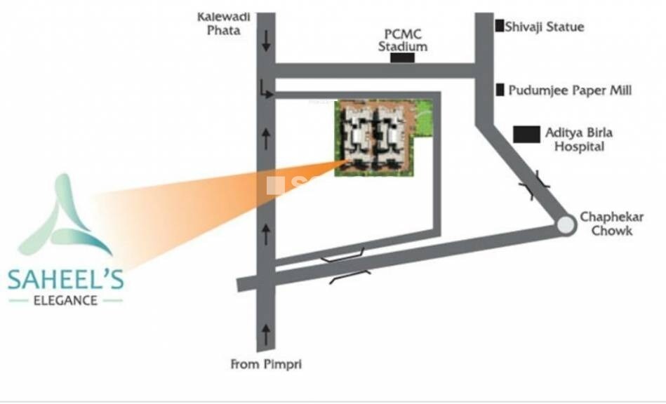 Kohinoor Saheels Elegance Location Image