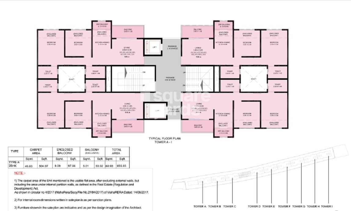 Kohinoor Sapphire 2 Floor Plans