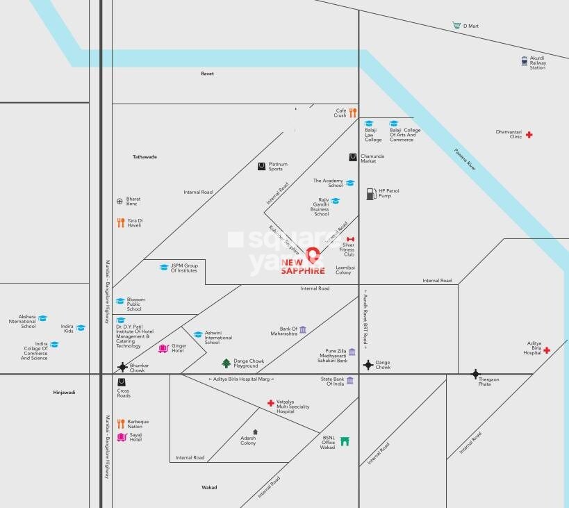 Kohinoor Sapphire 3 Location Image