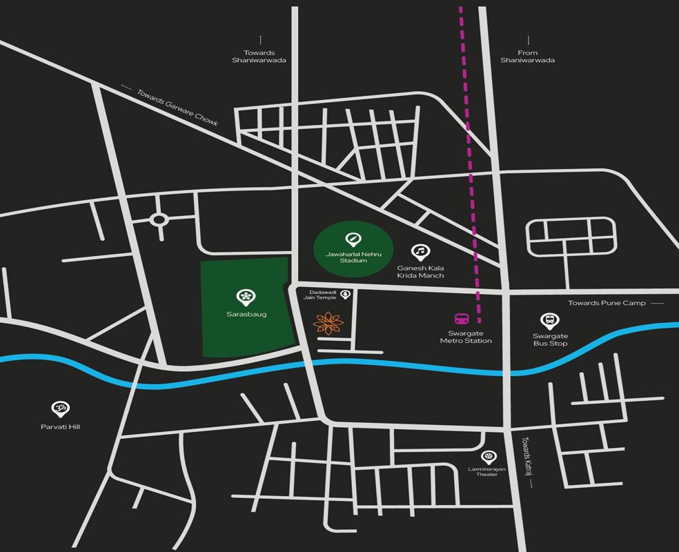 Kohinoor Saras Nagar Location Image