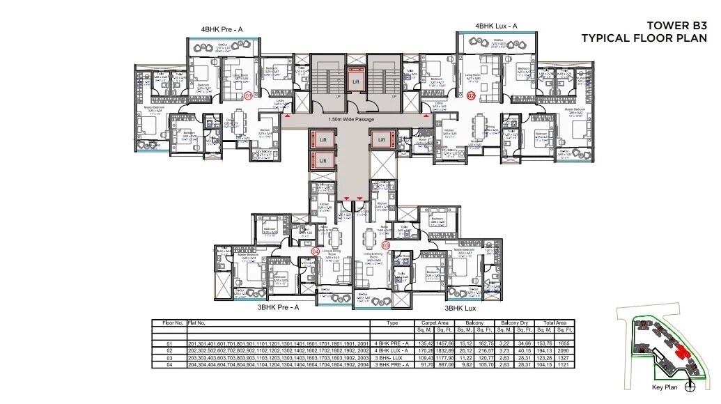 Kohinoor Satori Floor Plans 2
