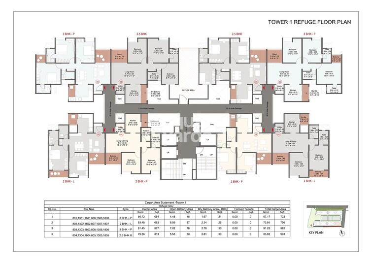 Kohinoor Uptown Avenue Floor Plans 1