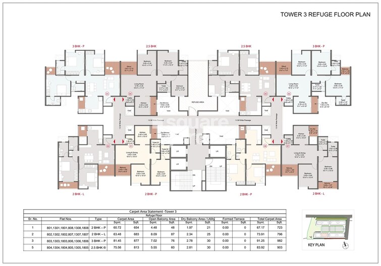 Kohinoor Uptown Avenue Floor Plans 4