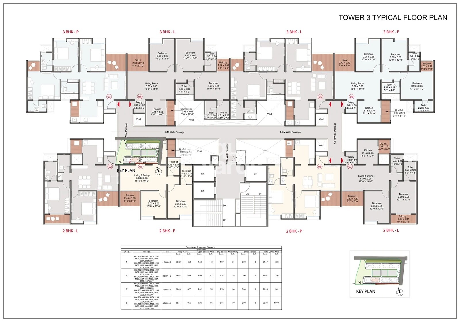 Kohinoor Uptown Avenue Floor Plans 5