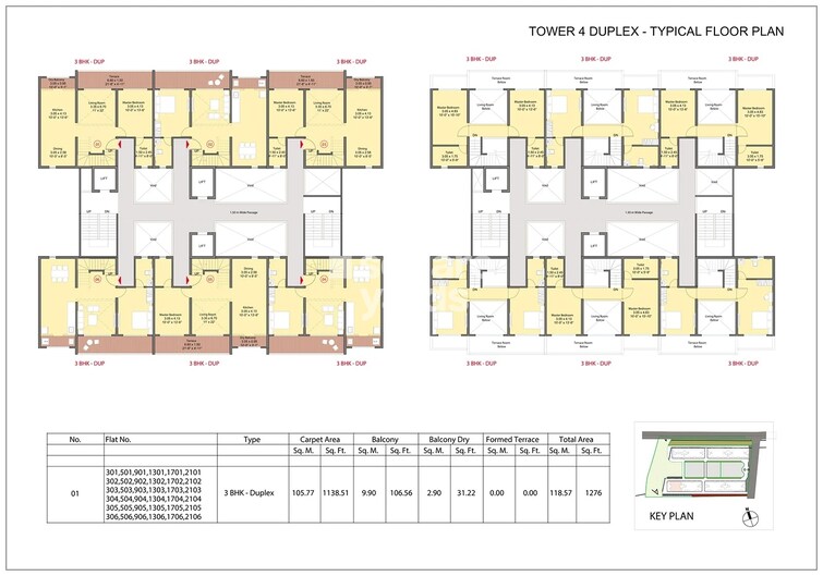 Kohinoor Uptown Avenue Floor Plans 7