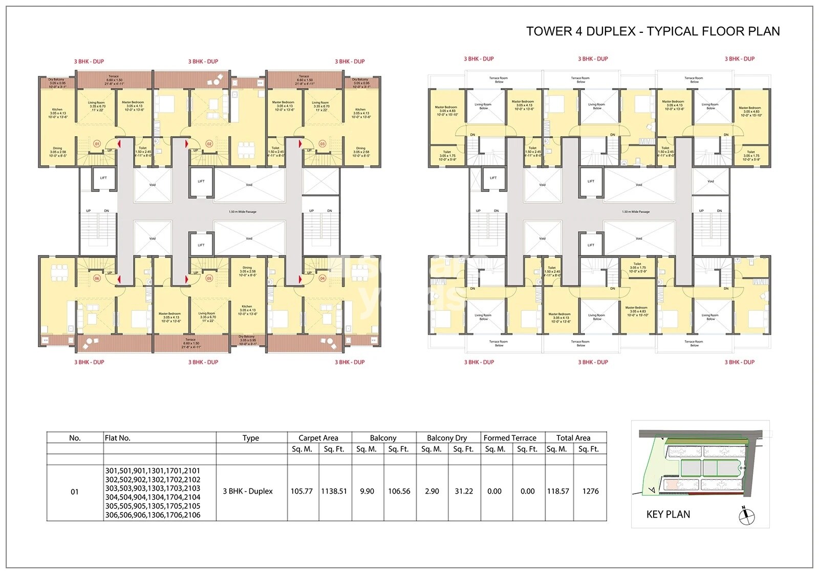 Kohinoor Uptown Avenue Floor Plans 7