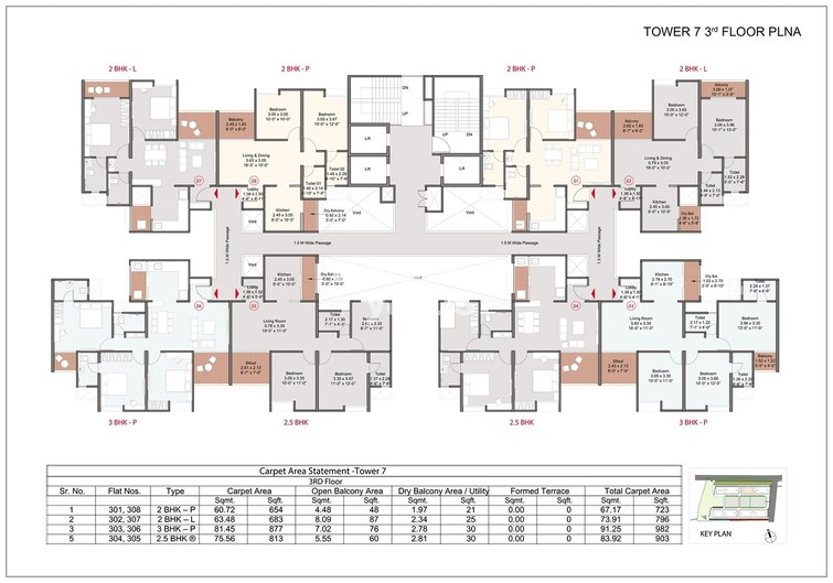 Kohinoor Uptown Avenue Floor Plans 9