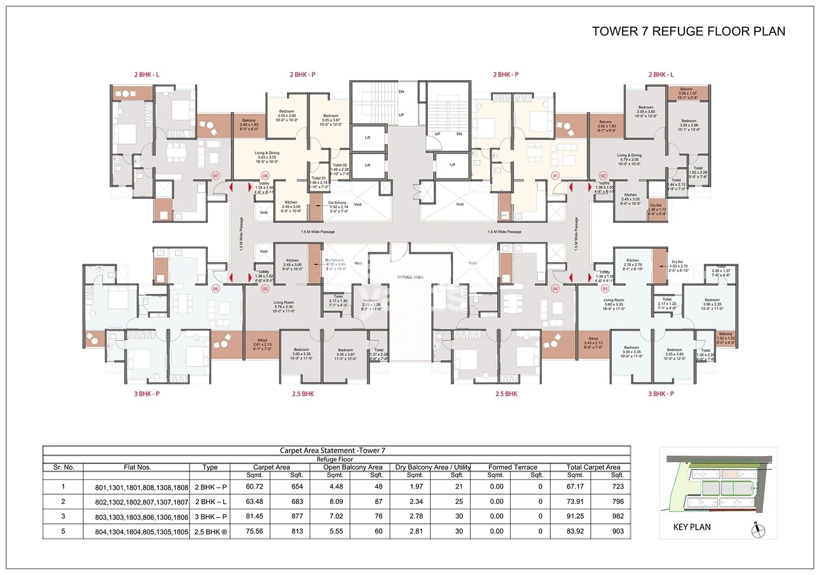 Kohinoor Uptown Avenue Floor Plans 11