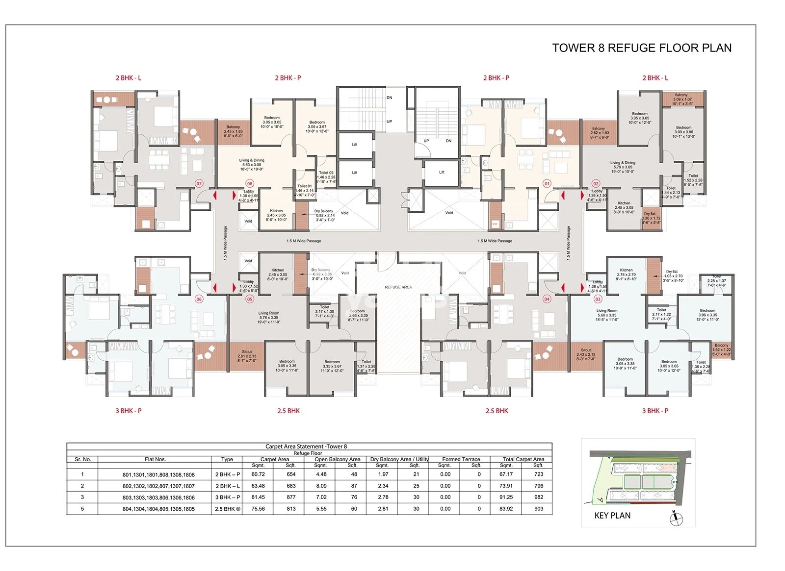 Kohinoor Uptown Avenue Floor Plans 14