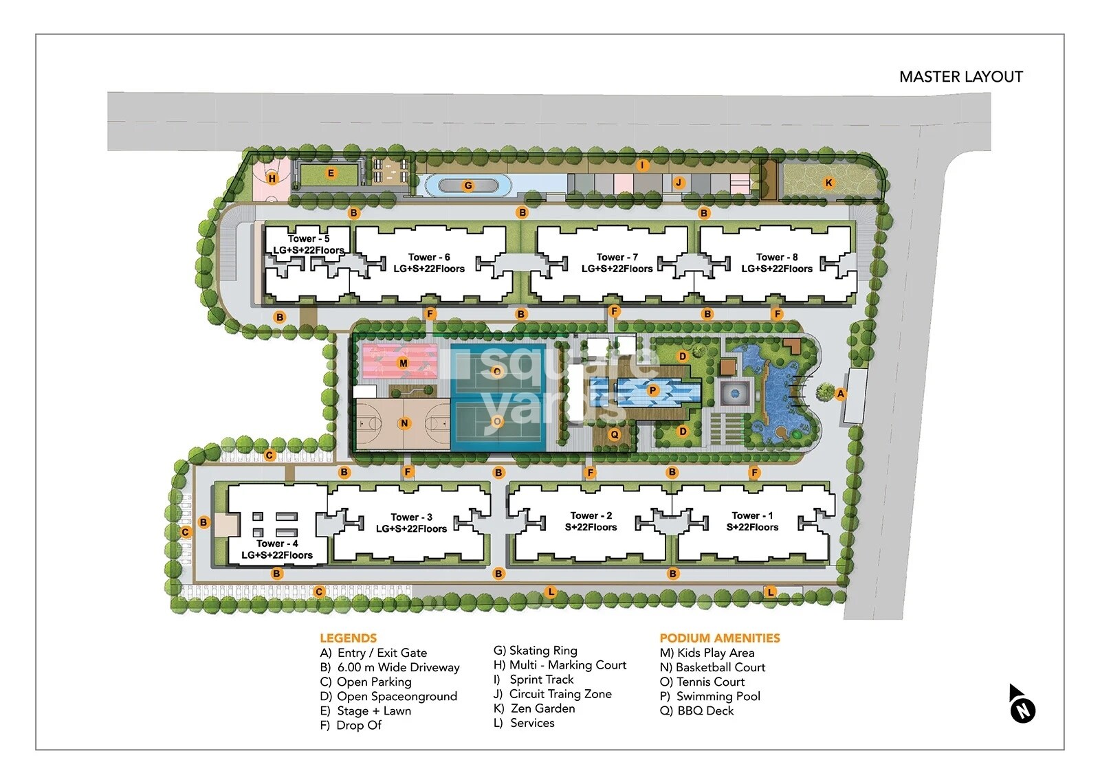 Kohinoor Uptown Avenue Master Plan Image