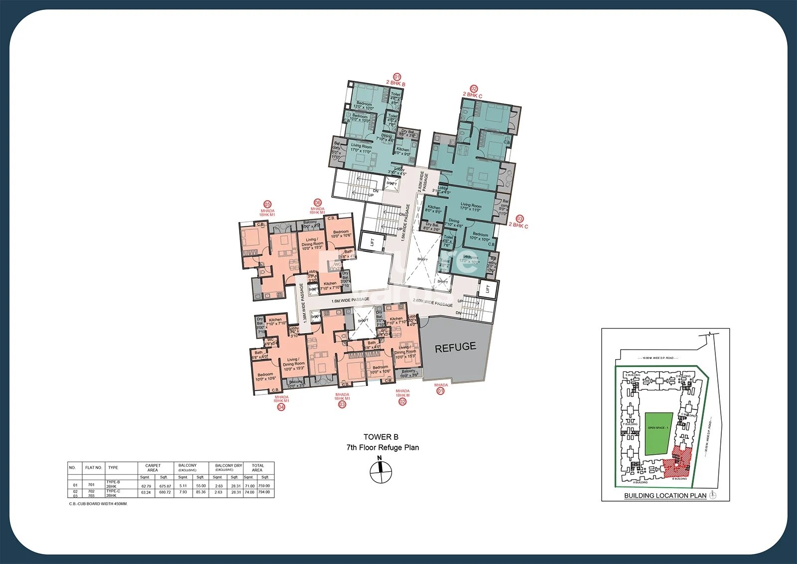 Kohinoor Viva City Floor Plans 3