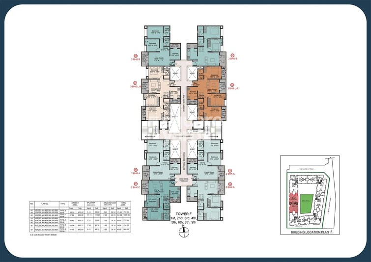 Kohinoor Viva City Floor Plans 5