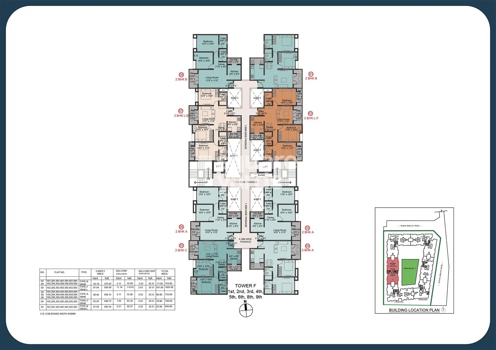 Kohinoor Viva City Floor Plans 5