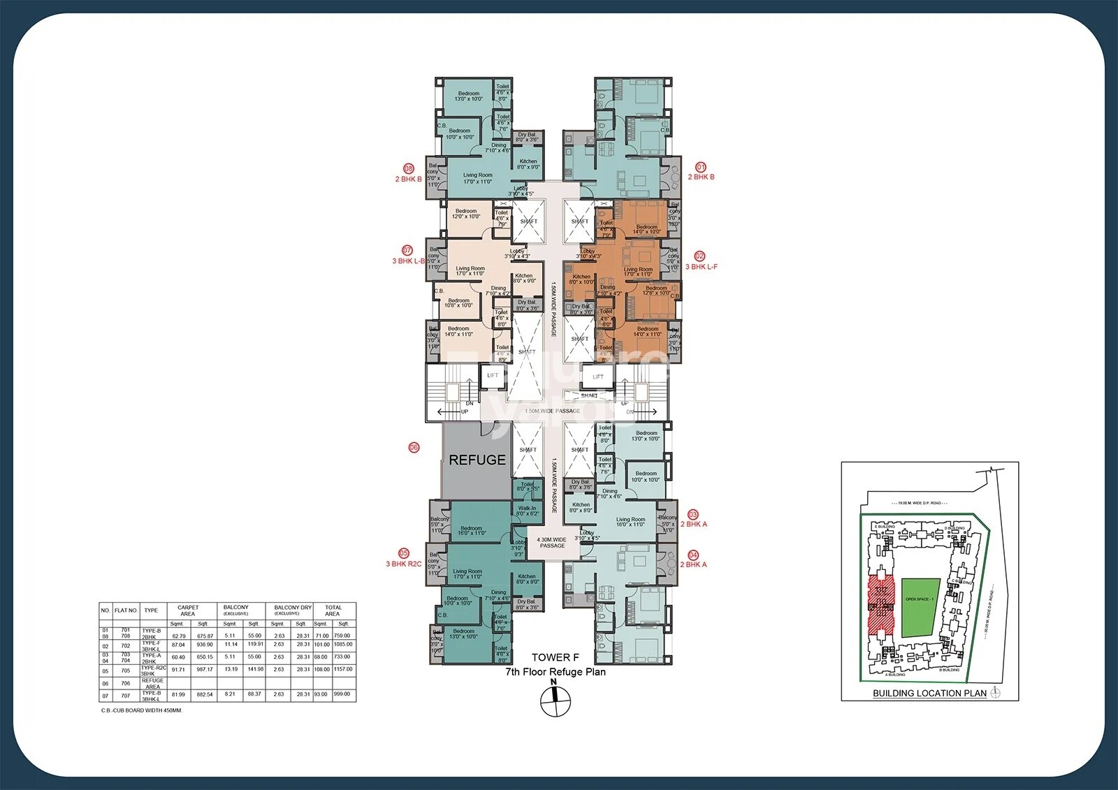 Kohinoor Viva City Floor Plans 6