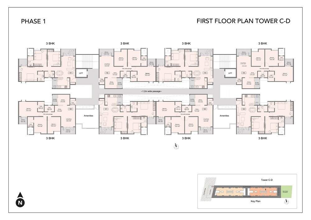 Kohinoor Viva Pixel Floor Plans
