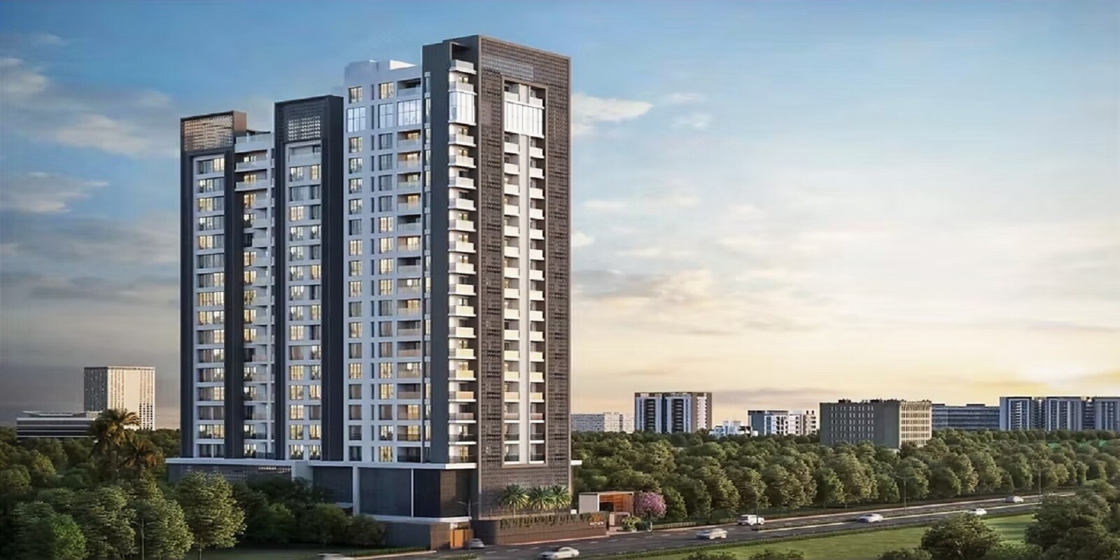 Kohinoor West View residential project in Salisbury Park