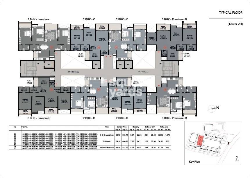 Kohinoor Westview Reserve Floor Plans 3
