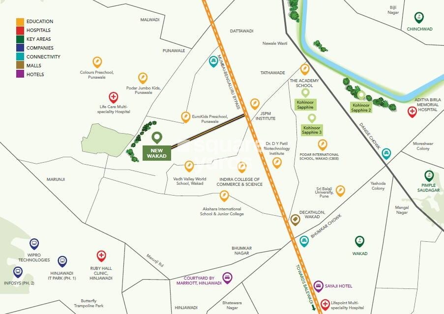 Kohinoor Westview Reserve Location Image