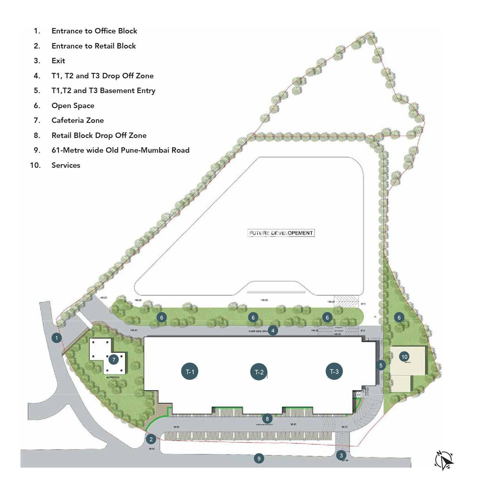 Kohinoor World Tower Master Plan 1