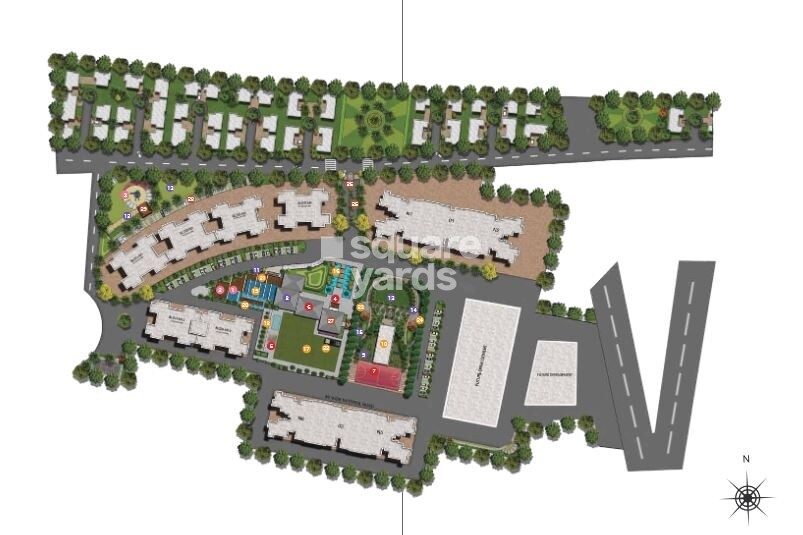 Kolte Patil 24K Glamore Master Plan Image