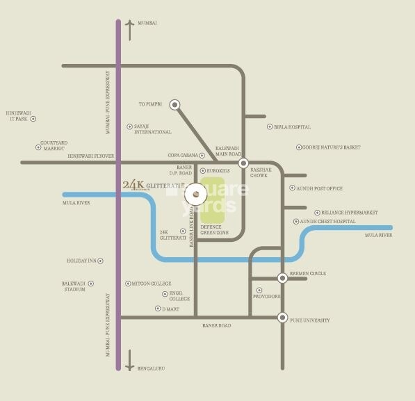 Kolte Patil 24K Glitterati 2 Location Image