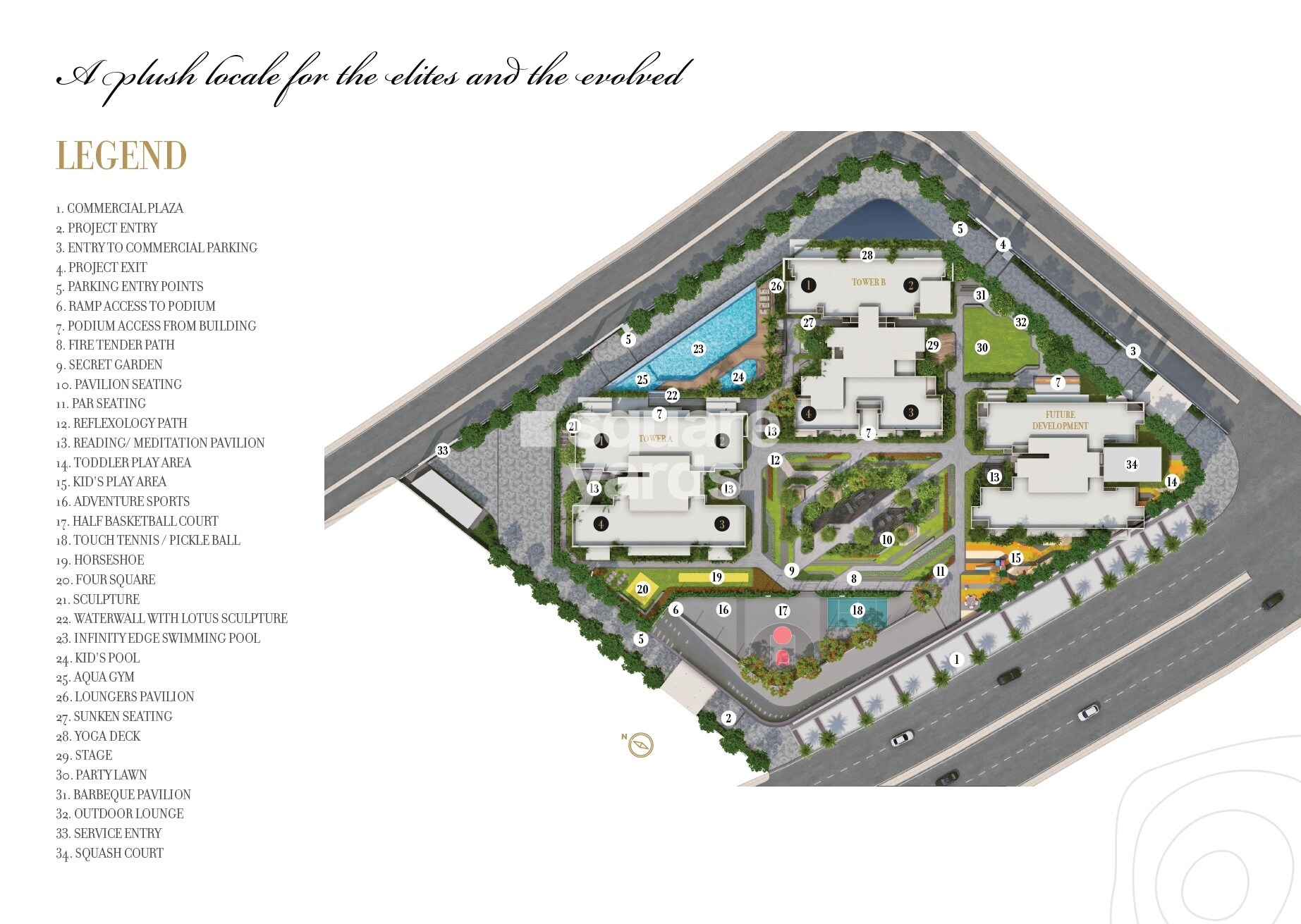Kolte Patil 24K Manor Towers Master Plan Image
