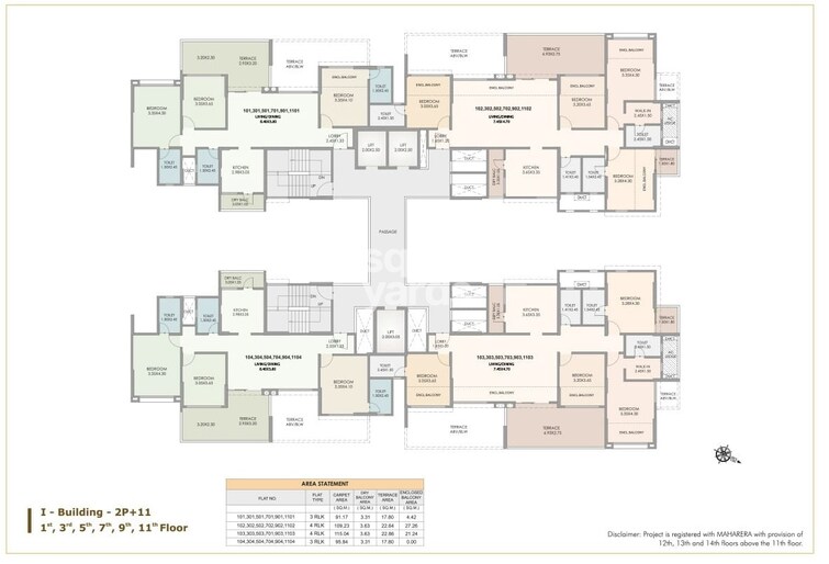 Kolte Patil 24K Stargaze Floor Plans 5