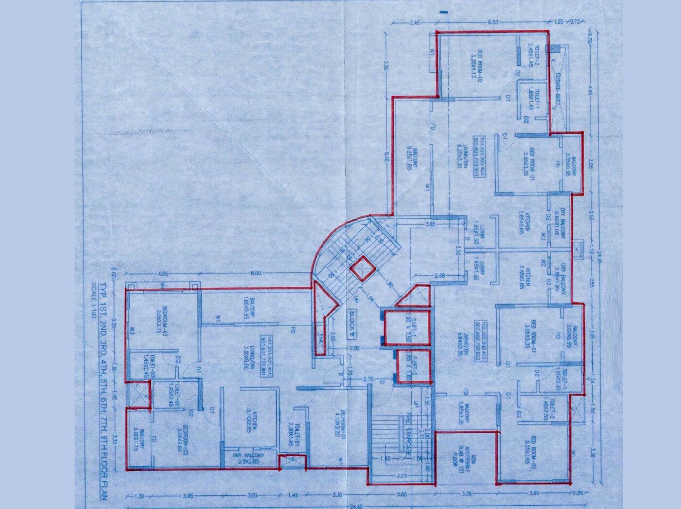 kolte patil aleria project floor plans1 2405