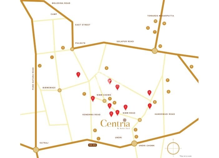Kolte Patil Centria Location Image