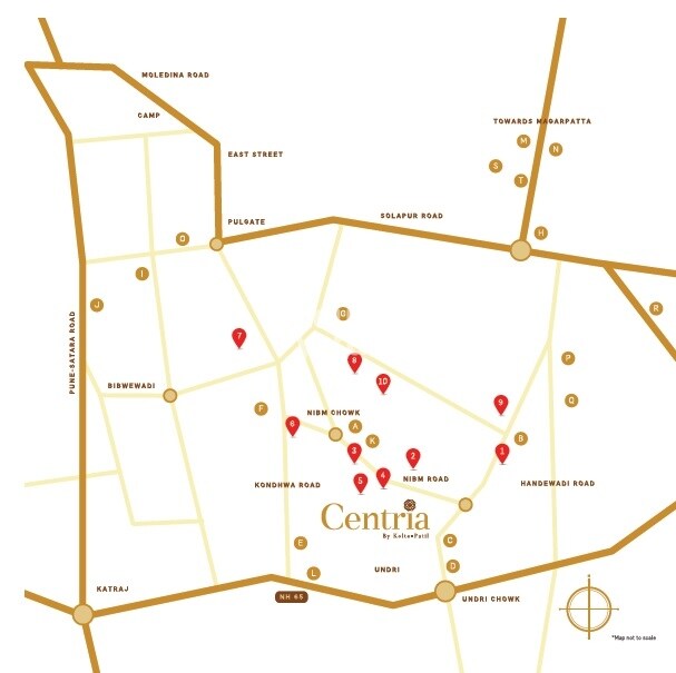 Kolte Patil Centria R Building Casa Location Image