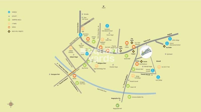 Kolte Patil Cheryl Location Image