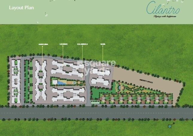Kolte Patil Cilantro Master Plan Image