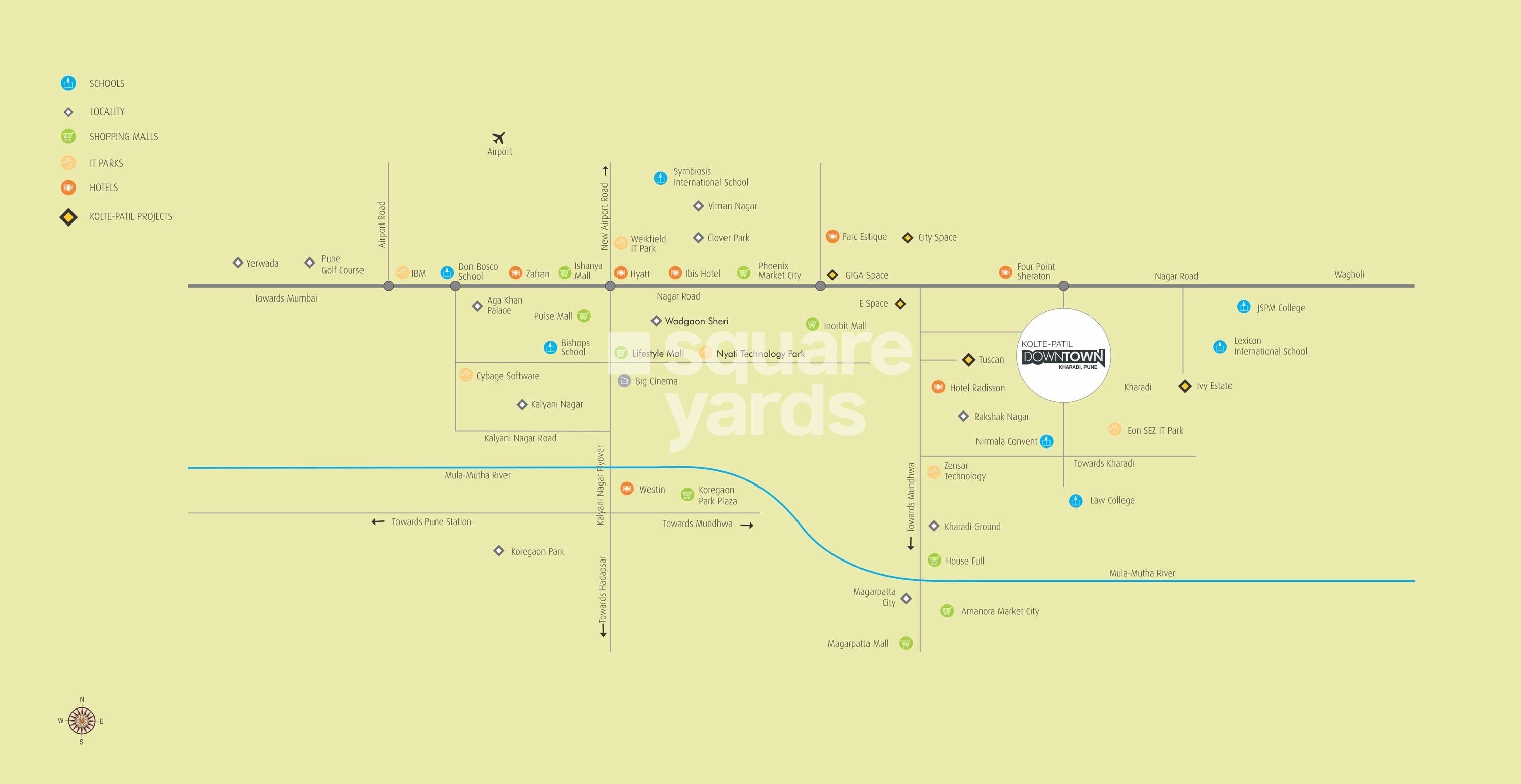 Kolte Patil Downtown Xenia Location Image