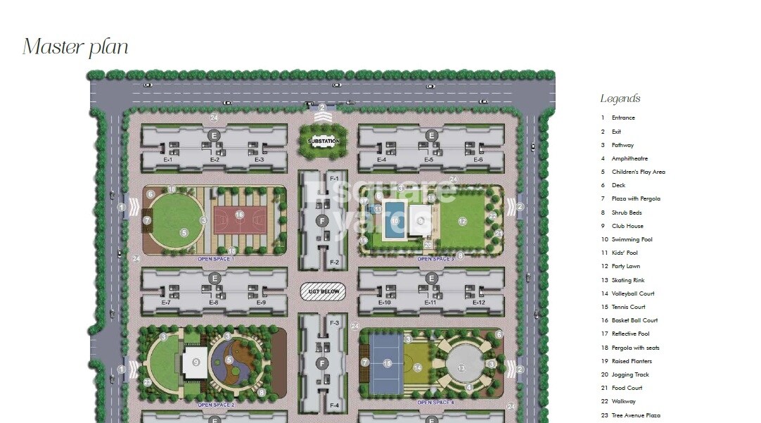 Kolte Patil Ivy Apartments Master Plan Image