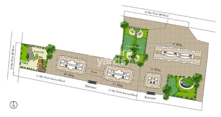 Kolte Patil Ivy Botanica Master Plan Image