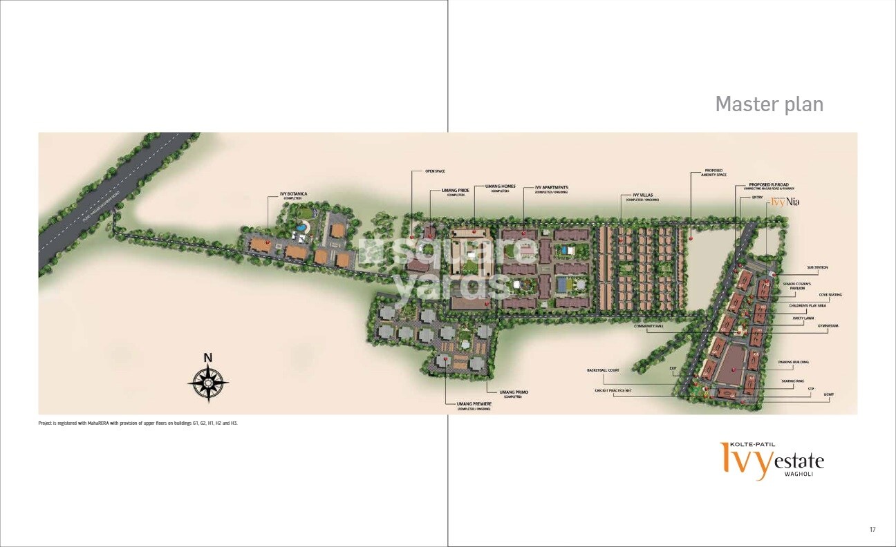 Kolte Patil Ivy Estate Nia Master Plan 1