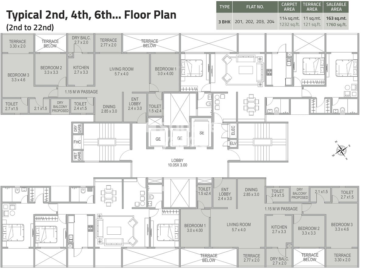 Kolte Patil Kothrud Baug Floor Plans 2
